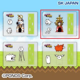 【にゃんこ大戦争】【Bネコトカゲ&にょろ】にゃんこ大戦争アクリルスタンドセット1～日本編京都府～