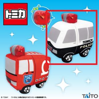 【トミカ】【Aパトロールカー】トミカ　特大サイズぬいぐるみ～キラキラver.～