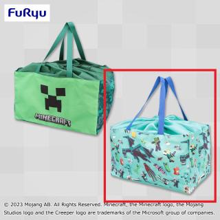 【マインクラフト】【B総柄】マインクラフト 大きなバッグ