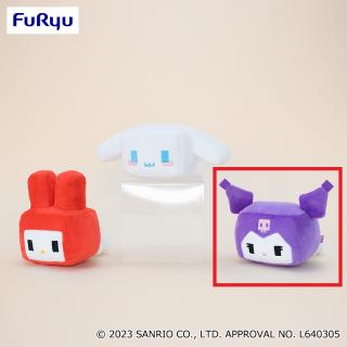 【サンリオ】【Bクロミ】サンリオキャラクターズ きゅびふわねそべりぬいぐるみ①