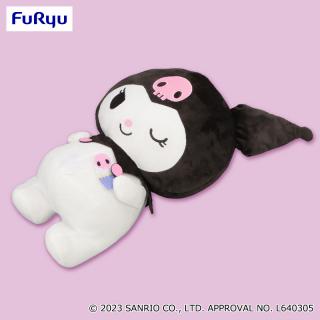 【サンリオ】クロミ まんぷく！ごろ寝超超BIG DXぬいぐるみ～カップケーキ～