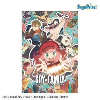【SPY×FAMILY】【B劇場版ティザービジュアル】『劇場版 SPY×FAMILY CODE: White』　[PM]アートクッション