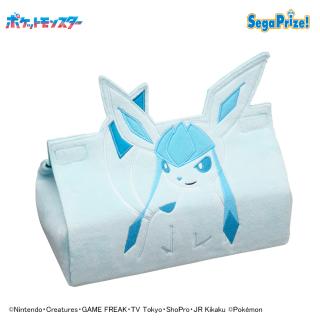 【ポケットモンスター】【Cグレイシア】ポケットモンスター　PMティッシュボックスカバー～イーブイ／リーフィア／グレイシア～