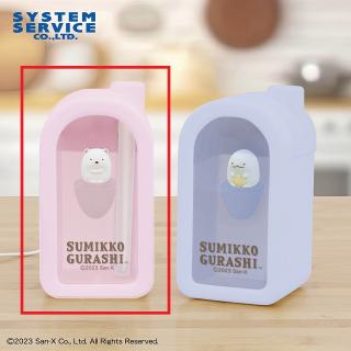 【すみっコぐらし】【Aしろくま(ピンク)】すみっコぐらし マスコットが浮く！ゆらゆら加湿器