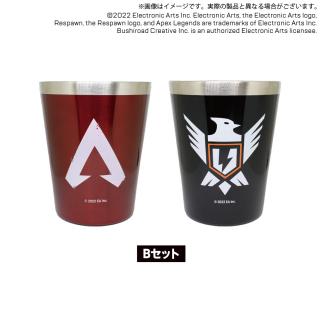 【Apex Legends】【Bレッド&ブラック】APEX LEGENDS　ステンレスタンブラーセット
