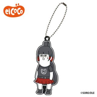 【そろ谷のアニメっち】【C音ちゃん】そろ谷のアニメっち　ラバーキーホルダー