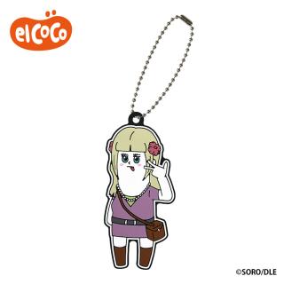 【そろ谷のアニメっち】【Dアゲ子】そろ谷のアニメっち　ラバーキーホルダー