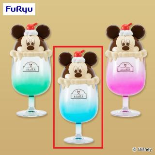 【ディズニー】【Bブルー】ミッキー＆フレンズ 【FDT】ノスタルジックレトロ喫茶 クリームソーダ小物入れ