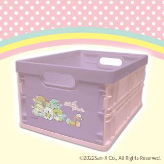 【すみっコぐらし】【Bパープル＆ピンク】すみっコぐらし 収納コンテナ(S)