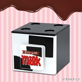 【コラボプライズ】【Bミルク】チロルチョコ スタッキングチェスト