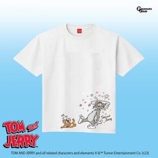 【トムとジェリー】【B:white】トムとジェリー Tシャツ