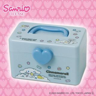 【サンリオ】【Cシナモロール】サンリオ 持ち手付きボックス(S)