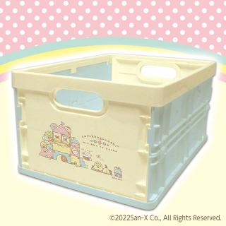 【すみっコぐらし】【Cミント&クリーム】すみっコぐらし 収納コンテナ(M)