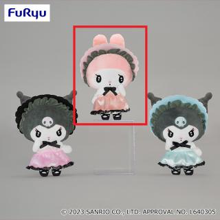 【サンリオ】【Bマイメロディ】マイメロディ・クロミ 恋闇タウンロリータぬいぐるみ～マイメロディ・クロミ～