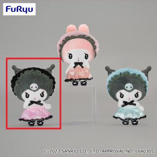 【サンリオ】【Aクロミ(パープル)】マイメロディ・クロミ 恋闇タウンロリータぬいぐるみ～マイメロディ・クロミ～
