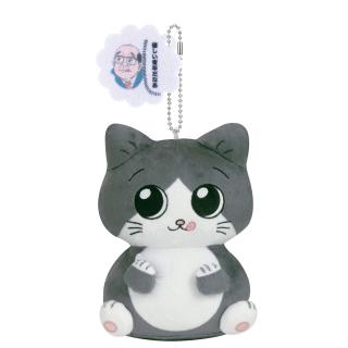 【ねこに転生したおじさん】【Cプンちゃん(優しい青年だなあ)】ねこに転生したおじさん カバンに付けられるぬいぐるみvol.1