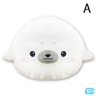 【Aホワイト】もちっとBIGあざらし