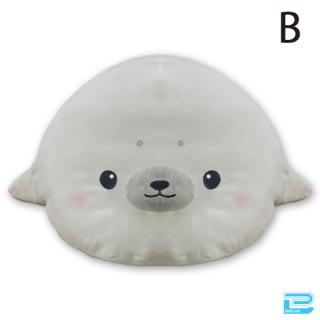 【Bグレー】もちっとBIGあざらし