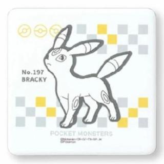 【ポケットモンスター】【Eブラッキー】ポケモン 陶製吸水コースター角型