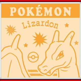 【ポケットモンスター】【Bリザードン】ポケモン ジャガードウォッシュタオルPart.1　5種