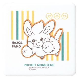 【ポケットモンスター】【Cパモ】ポケモン 陶製吸水コースター角型