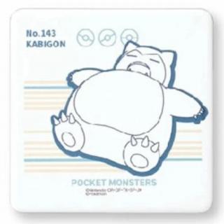 【ポケットモンスター】【Bカビゴン】ポケモン 陶製吸水コースター角型