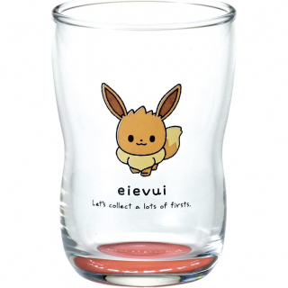 【ポケットモンスター】【Bイーブイ(ピンク)】モンポケなかよしグラス3種