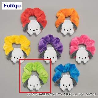 【サンリオ】【Fグリーン】ポチャッコ ぴょこきゅんカラフルシュシュ～ポチャッコ～
