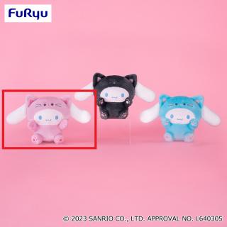 【サンリオ】【Cピンク】シナモロール にゃんころりんぬいぐるみ～シナモロール～