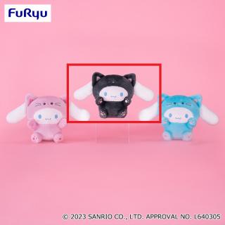 【サンリオ】【Bブラック】シナモロール にゃんころりんぬいぐるみ～シナモロール～