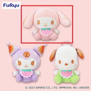 【サンリオ】【Aマイメロディ】サンリオキャラクターズ ましゅまるむいちごベビーぬいぐるみ①