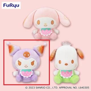 【サンリオ】【Bクロミ】サンリオキャラクターズ ましゅまるむいちごベビーぬいぐるみ①