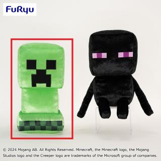 【マインクラフト】【Aクリーパー】マインクラフト シャイニーBIGぬいぐるみ