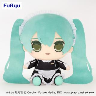 【初音ミク】初音ミク きゅるまるBIGぬいぐるみースポーティメイドー