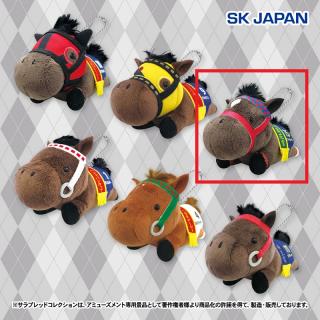 【サラブレッドコレクション】【Bエアシャカール】サラブレッドコレクションねそべりマスコットBC3