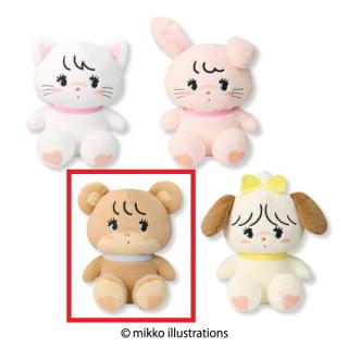 【mikkoシリーズ】【Bラテ】mikko characters BIGぬいぐるみ
