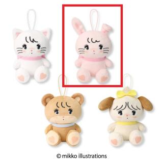 【mikkoシリーズ】【Cキャミー】mikko characters マスコットぬいぐるみ