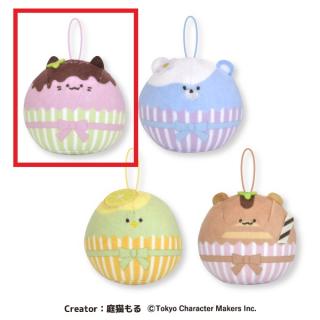 【ねこもどき】【Aピンク】ねこもどき プチマスコットぬいぐるみ～カップケーキ～