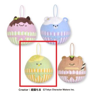 【ねこもどき】【Dグリーン】ねこもどき プチマスコットぬいぐるみ～カップケーキ～