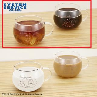 【すみっコぐらし】【Aあか】すみっコぐらし おうちでくまカフェ 耐熱ガラスマグセット