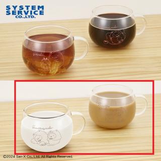 【すみっコぐらし】【Bちゃいろ】すみっコぐらし おうちでくまカフェ 耐熱ガラスマグセット