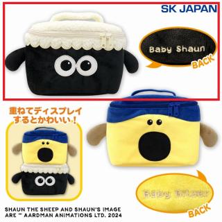 【ひつじのショーン】【Aベビーショーン】ひつじのショーンBSぬいぐるみバニティポーチ