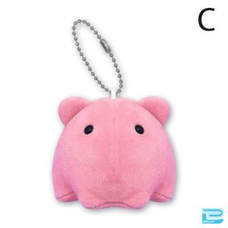 【Cピンク】めんだこプルバックカーマスコット