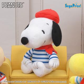 【スヌーピー】【Bスヌーピー】SNOOPY(TM)　ぬいぐるみ　～パリスタイル～
