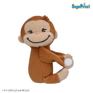 【おさるのジョージ】【B目閉じ】おさるのジョージ　マスコット　おててぱっちん