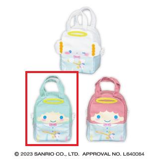 【サンリオ】【Aキキ(リトルツインスターズ)】サンリオキャラクターズ ロマンティックエンジェルふわふわバッグ2