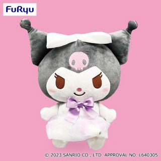 【サンリオ】クロミ ホワイトフラワーインドレスBIGぬいぐるみ