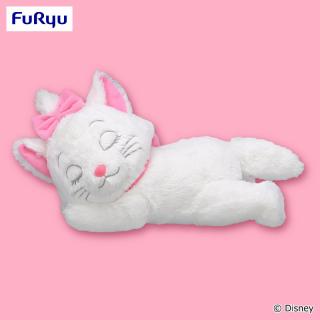 【ディズニー】マリー 【FDM】猫の日 ふわふわ寝そべりBIGぬいぐるみ