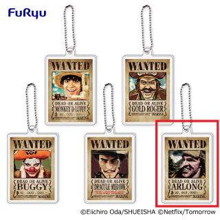 【ワンピース】【Eアーロン】Netflix オリジナル実写ドラマシリーズ「ONE PIECE」 手配書アクリルキーホルダー