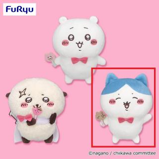 【ちいかわ】【Cハチワレ】ちいかわ ラッコと一緒ぬいぐるみ